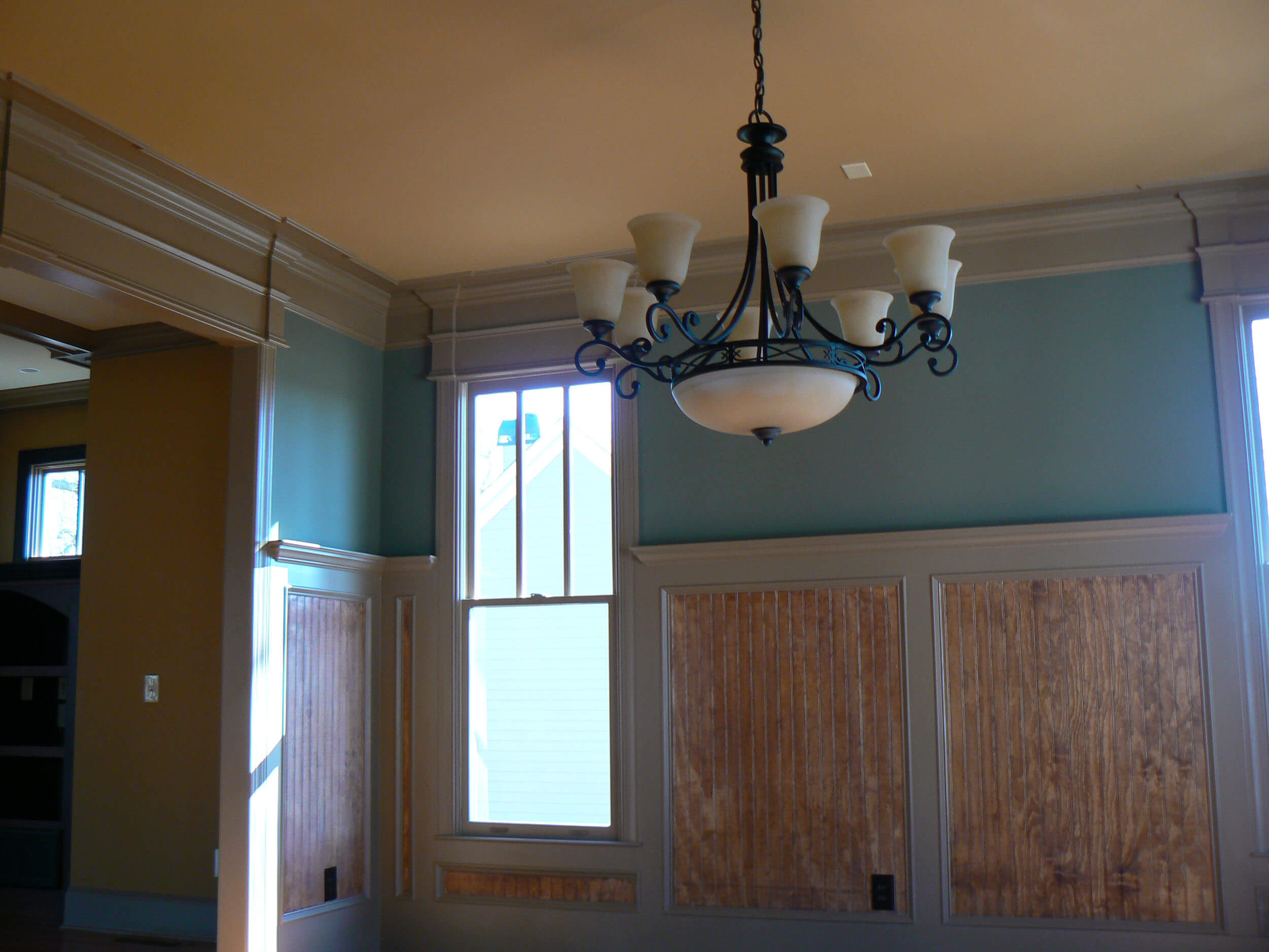 Custom home interior