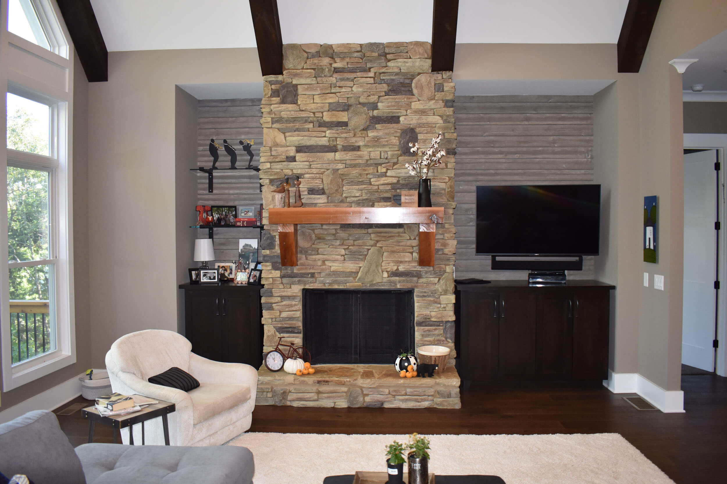 Custom home interior