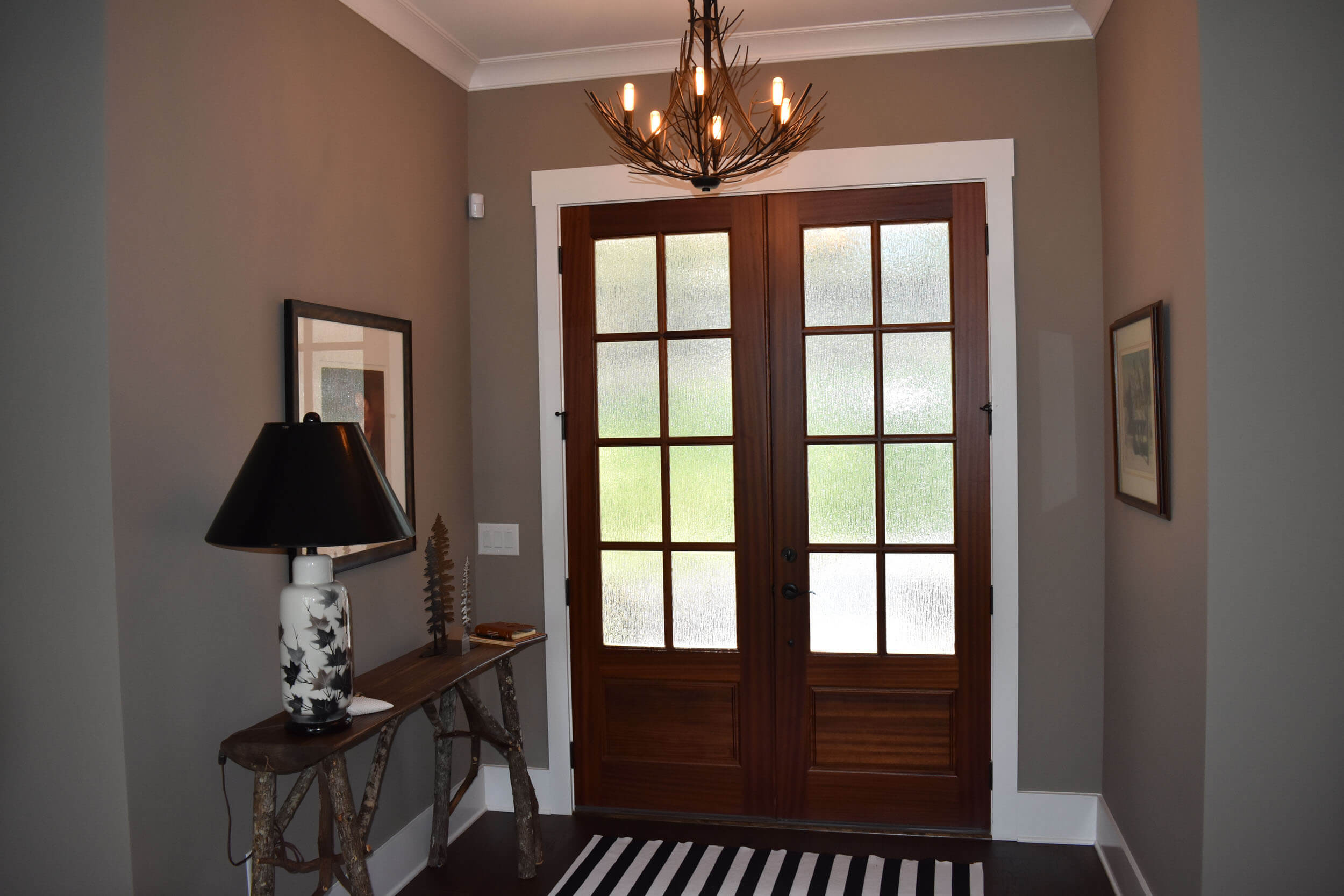 Custom home interior