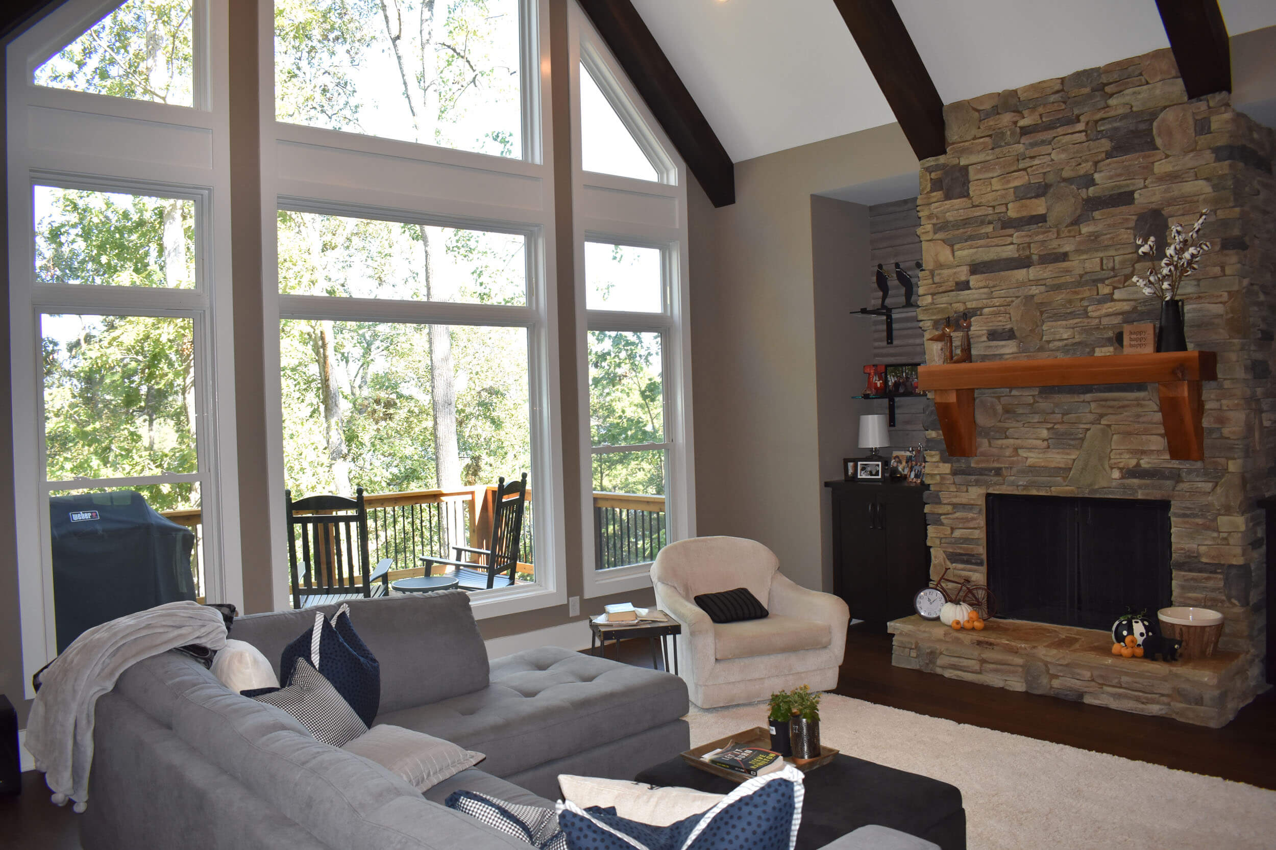 Custom home interior