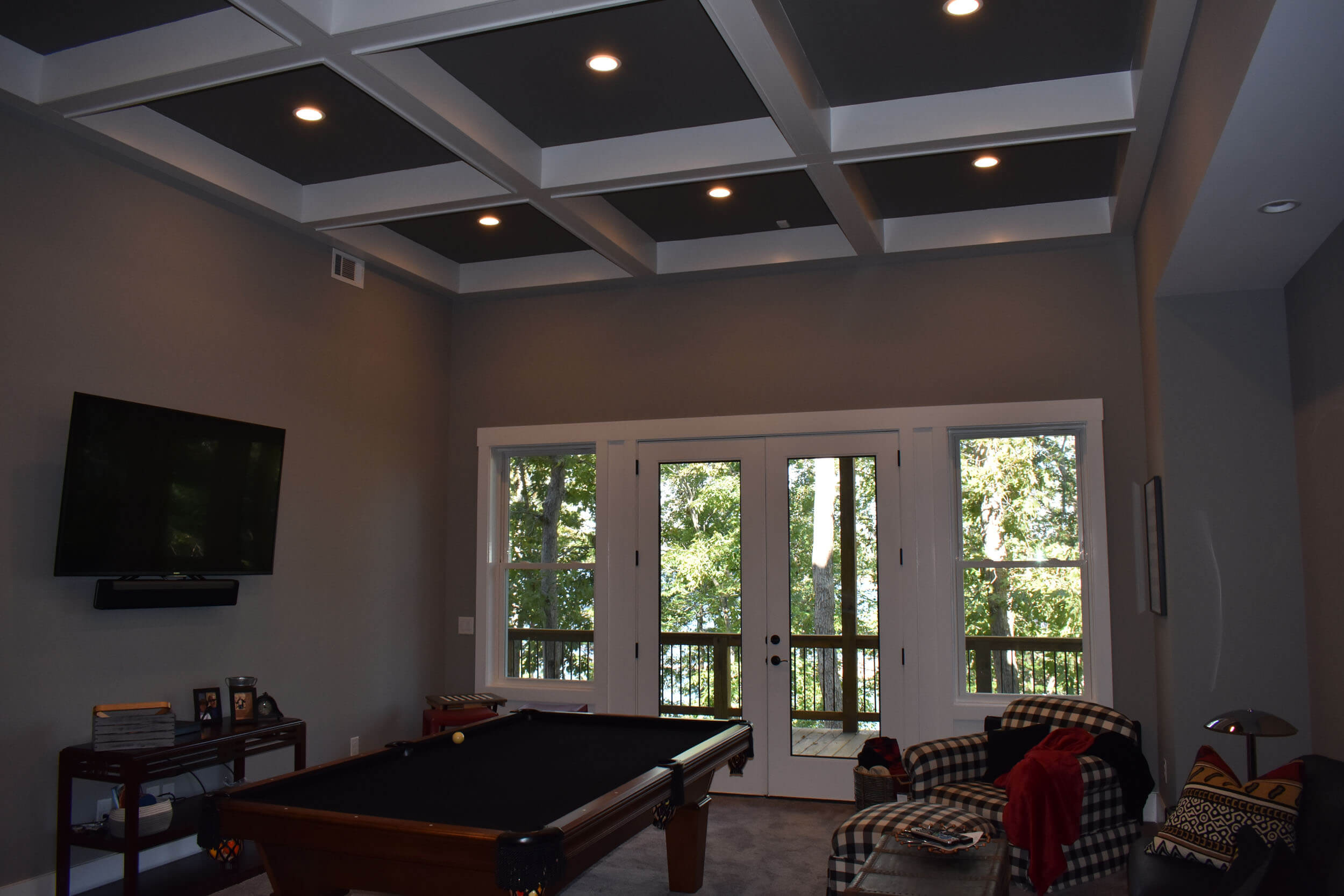 Custom home interior