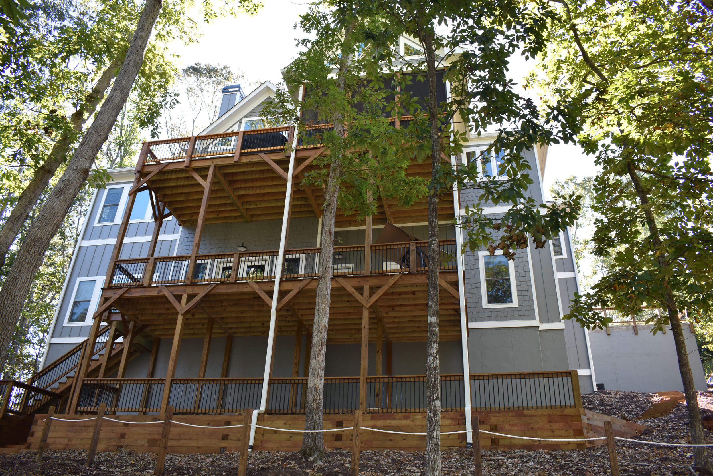 Custom home exterior