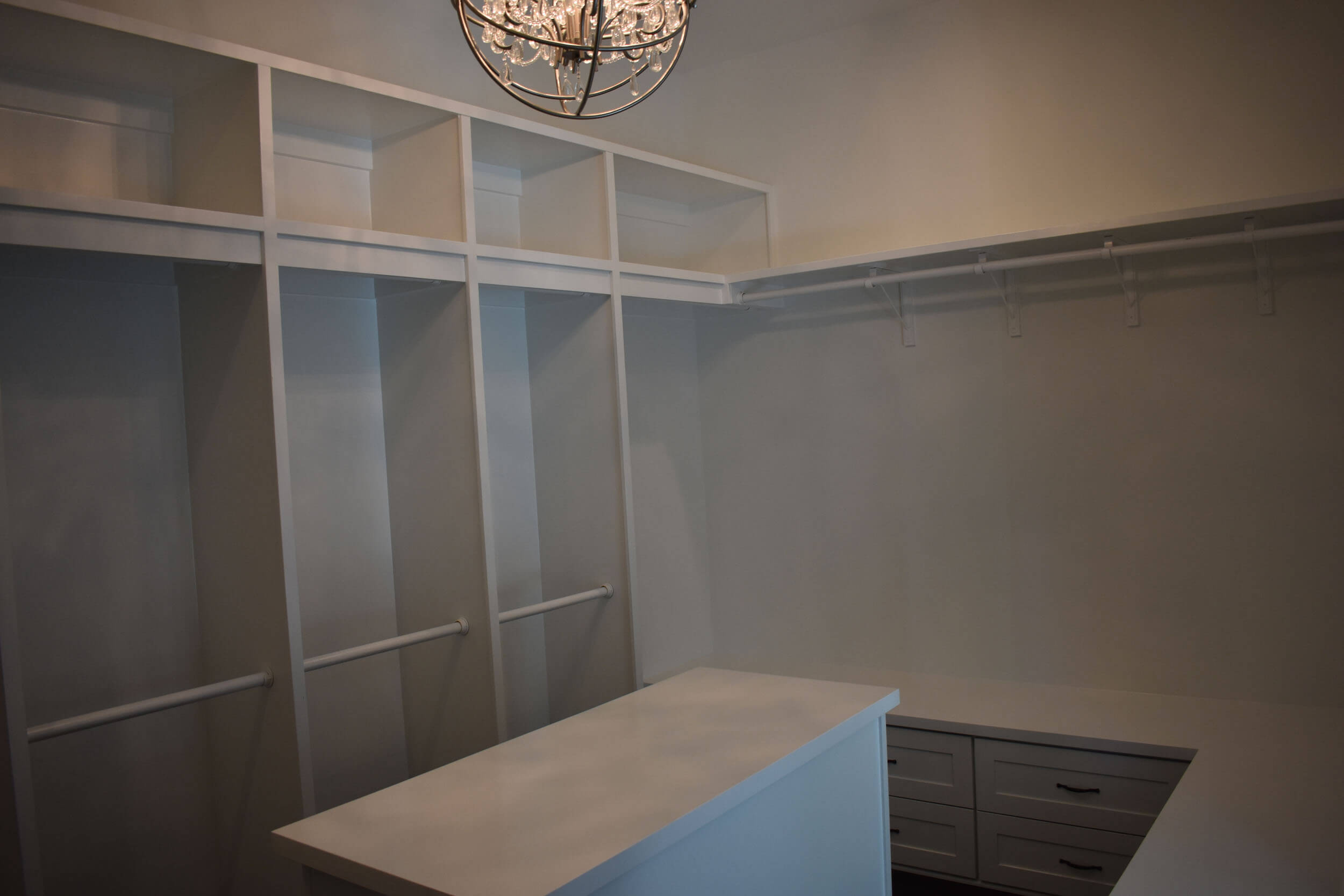 Custom home interior