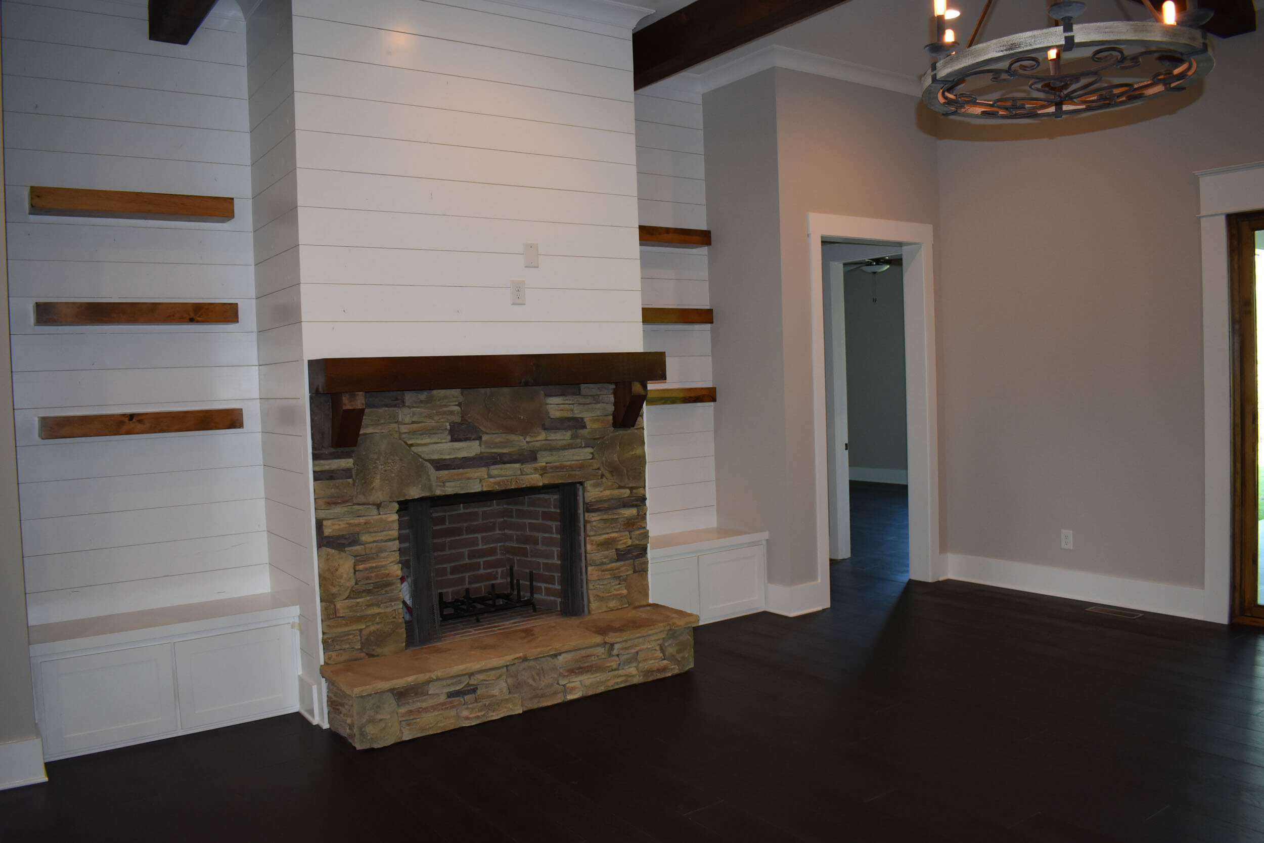 Custom home interior