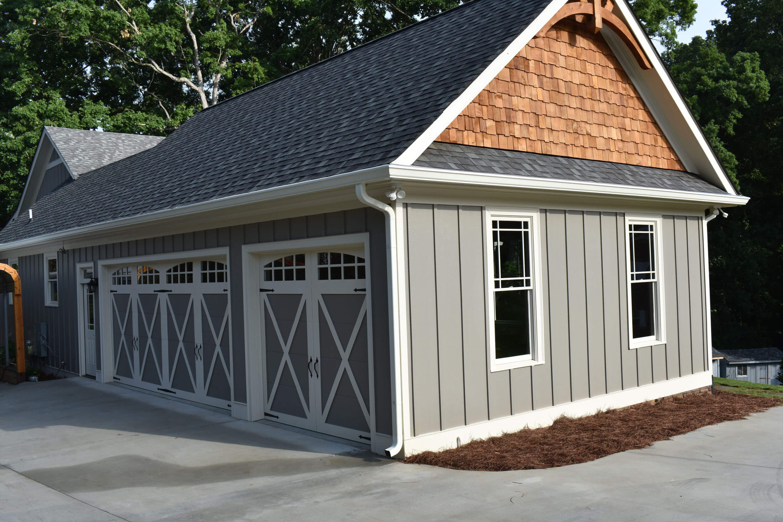 Custom home exterior