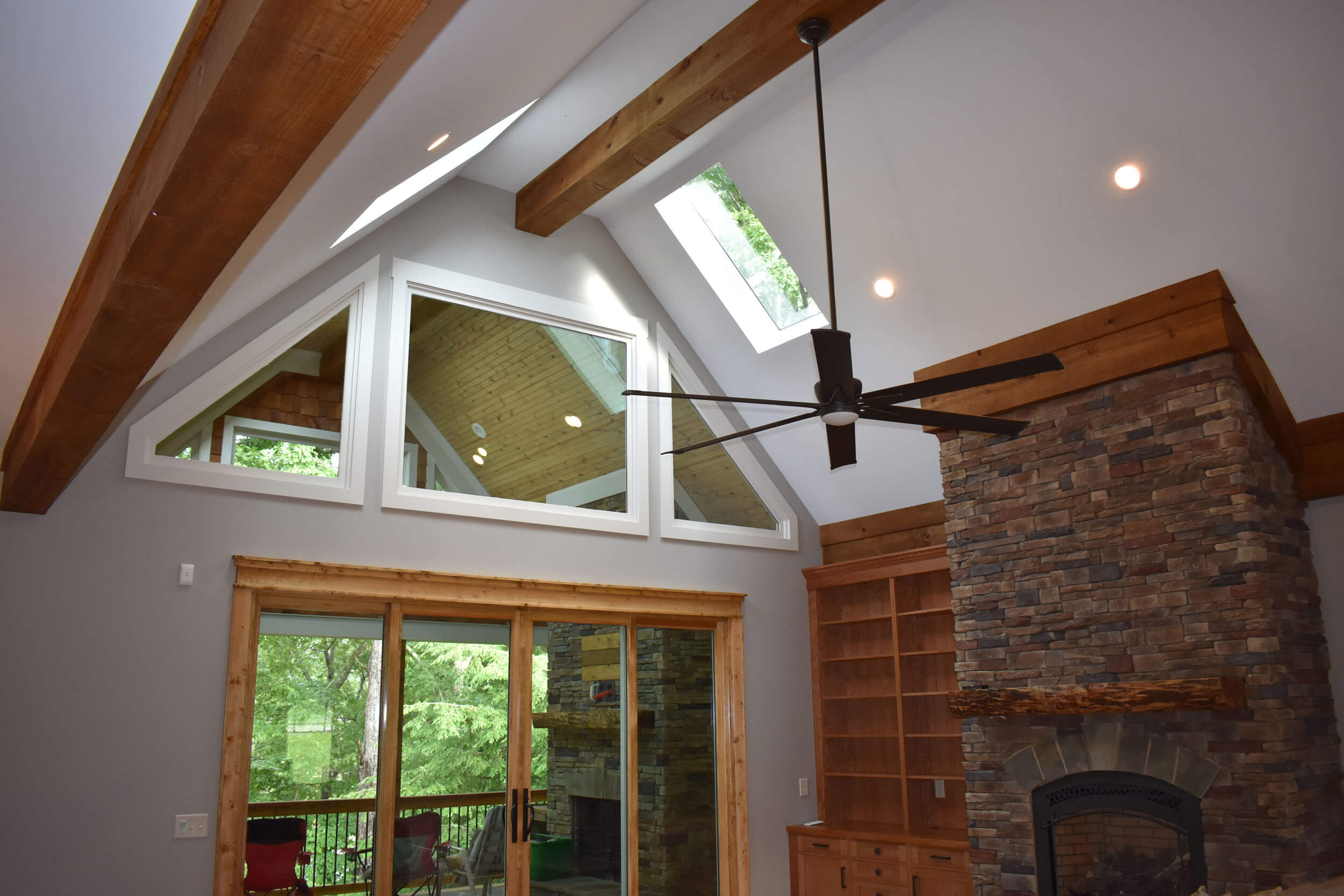 Custom home interior