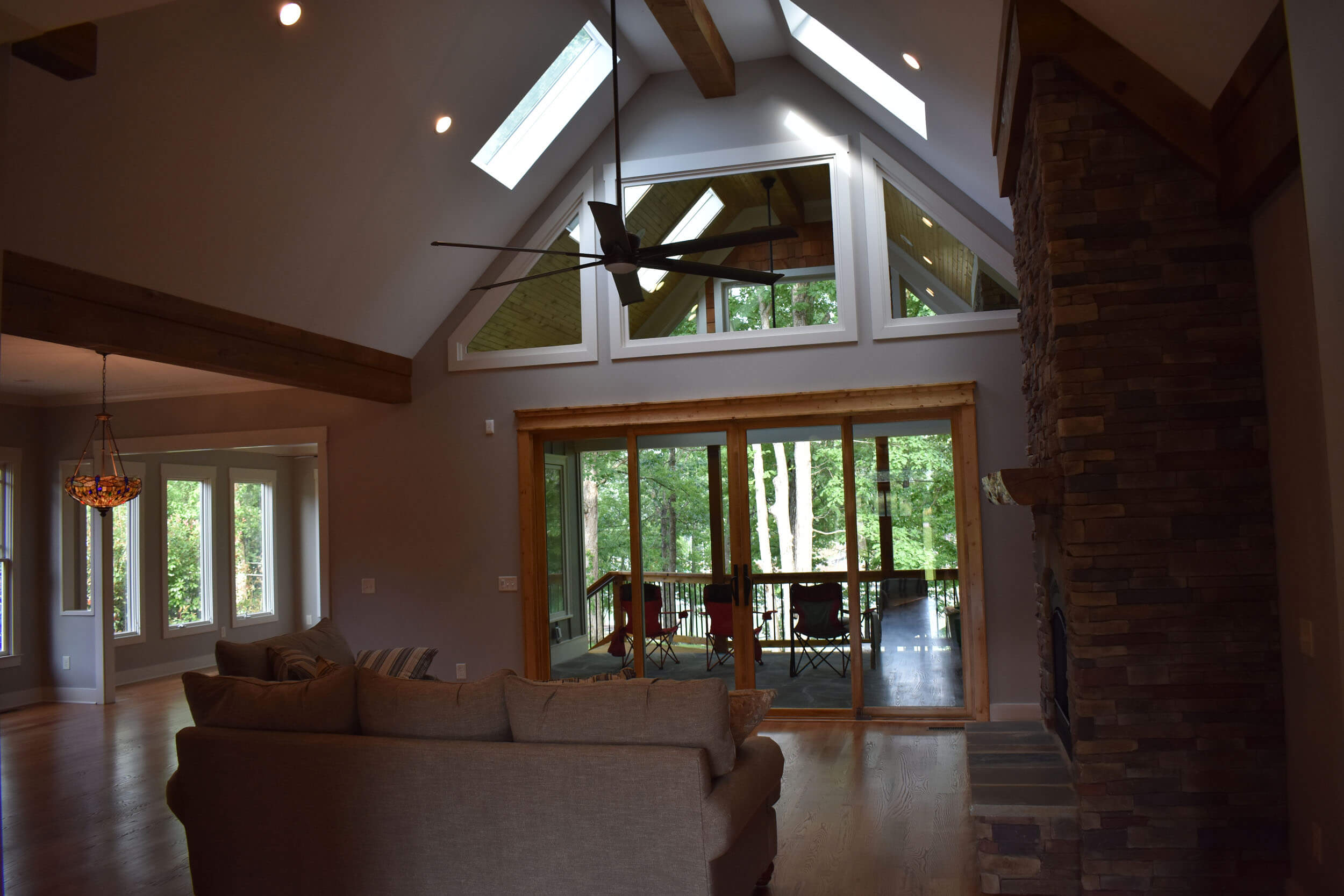Custom home interior