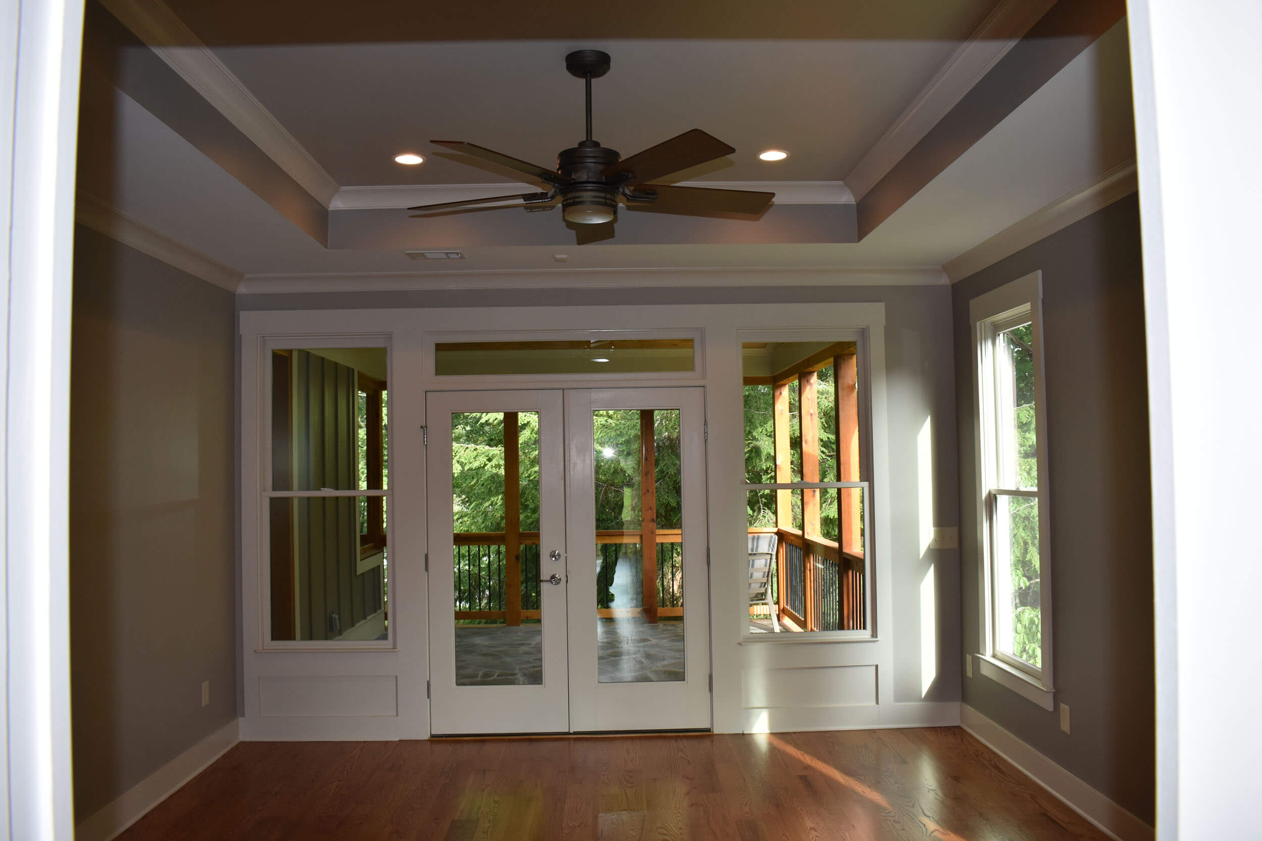 Custom home interior