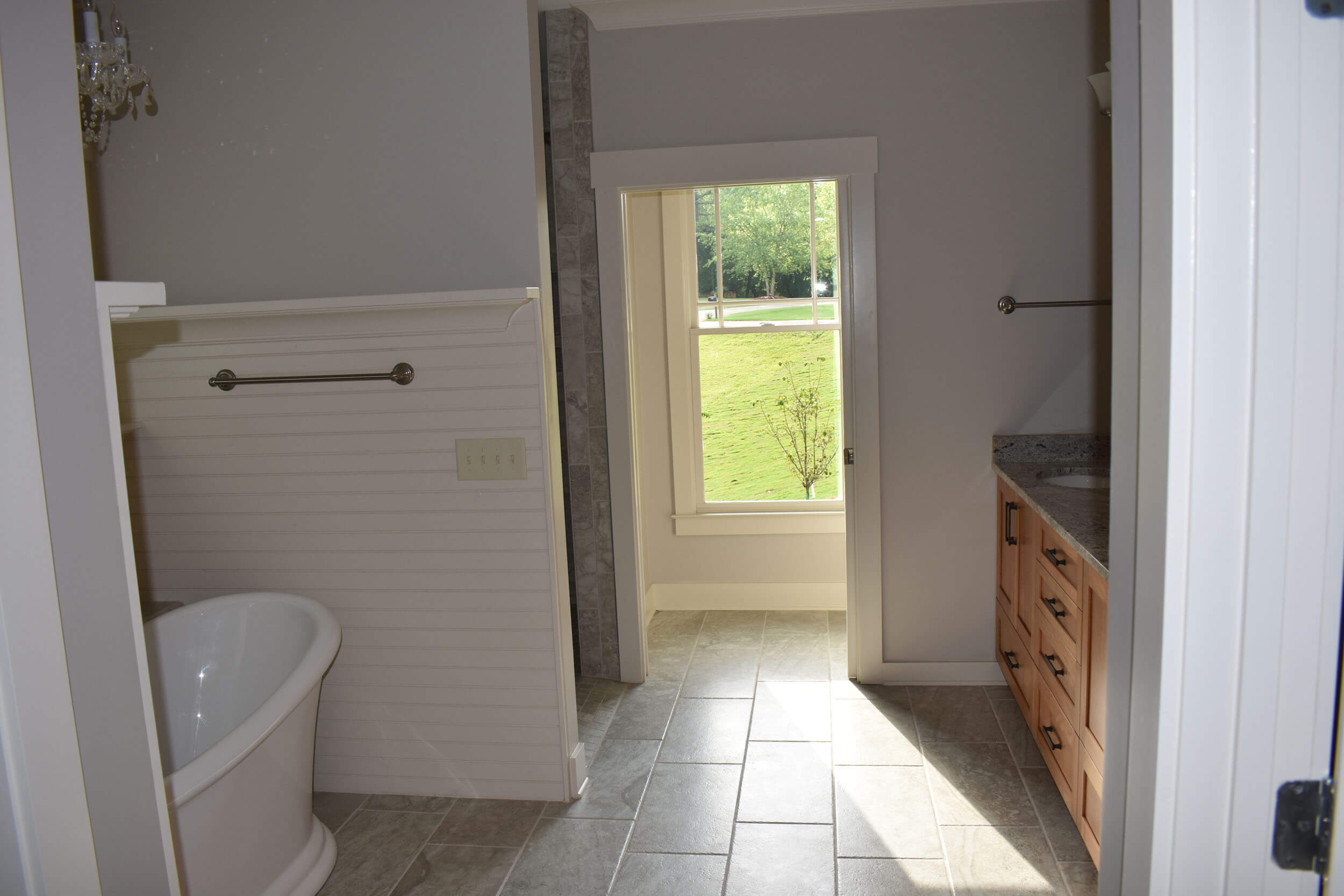 Custom bathroom