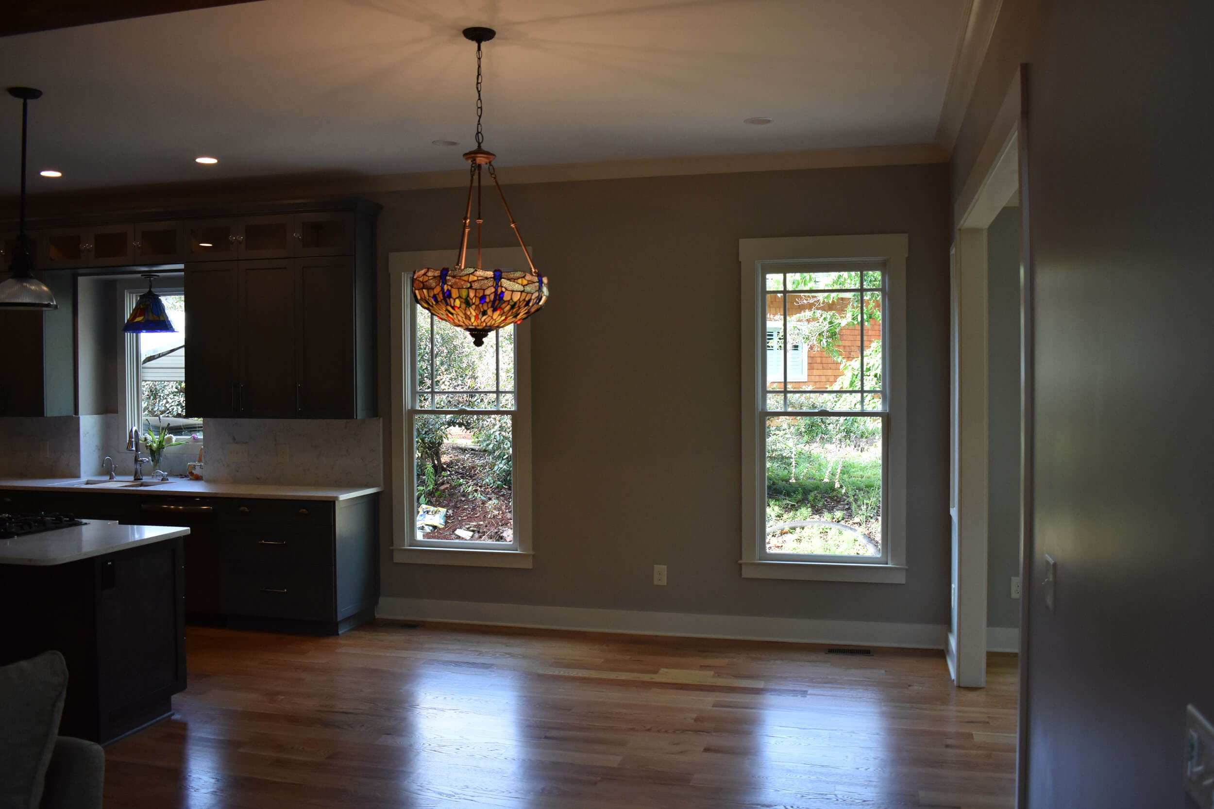 Custom home interior