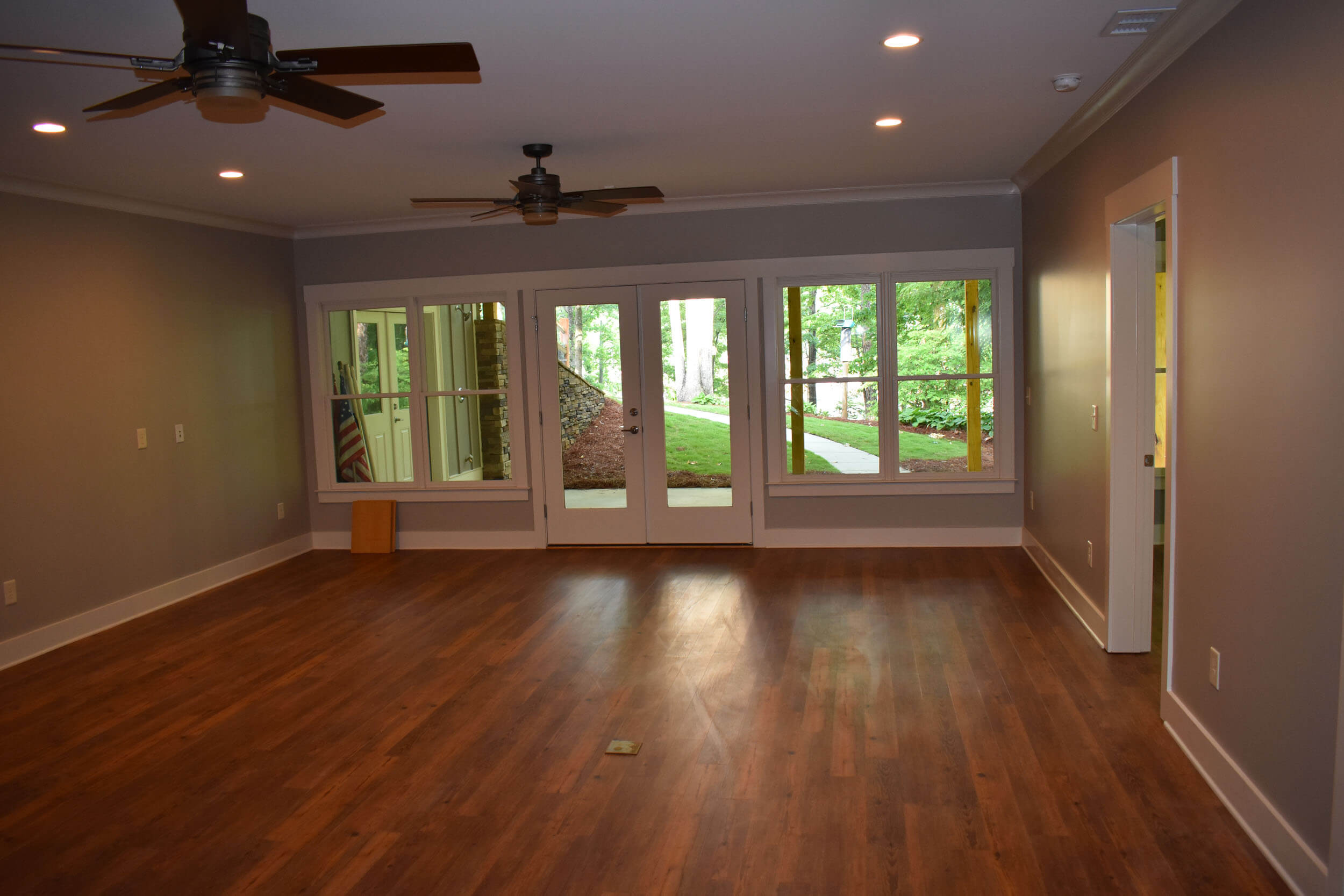 Custom home interior