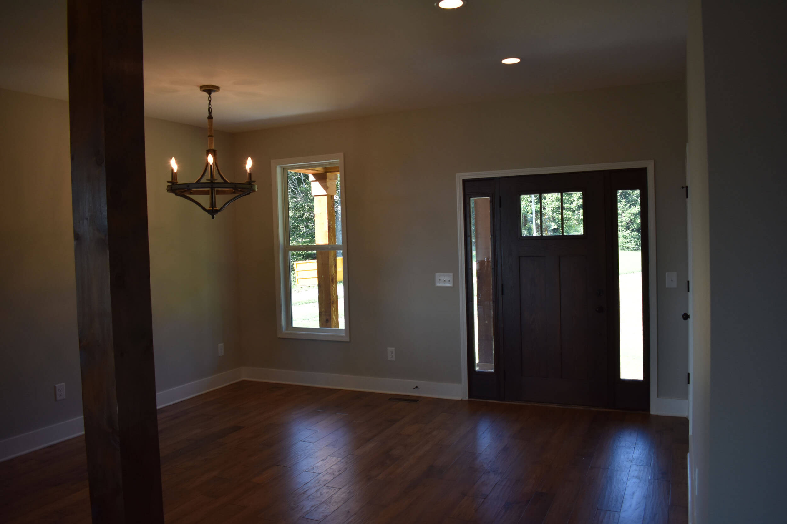 Custom home interior