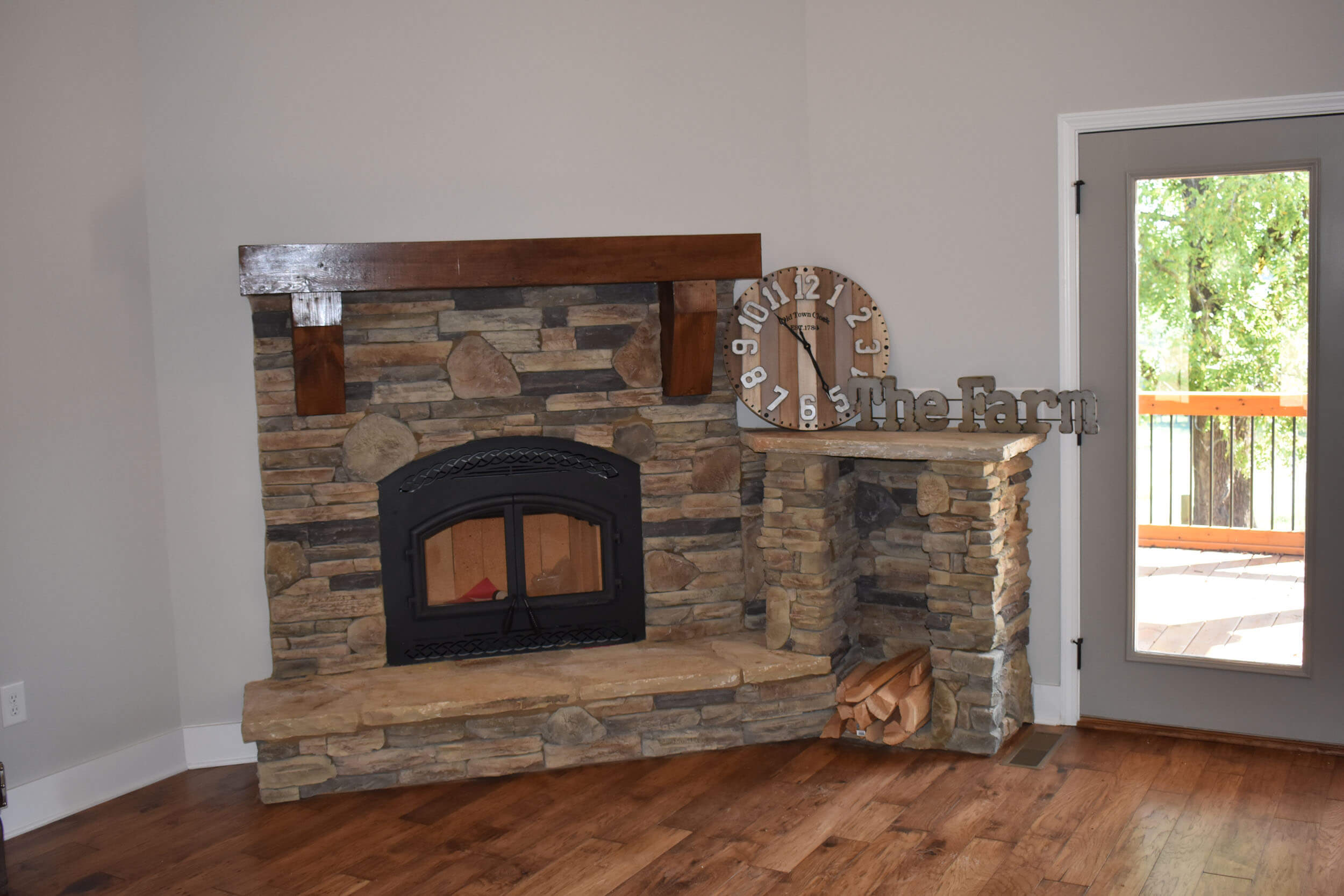 Custom home interior
