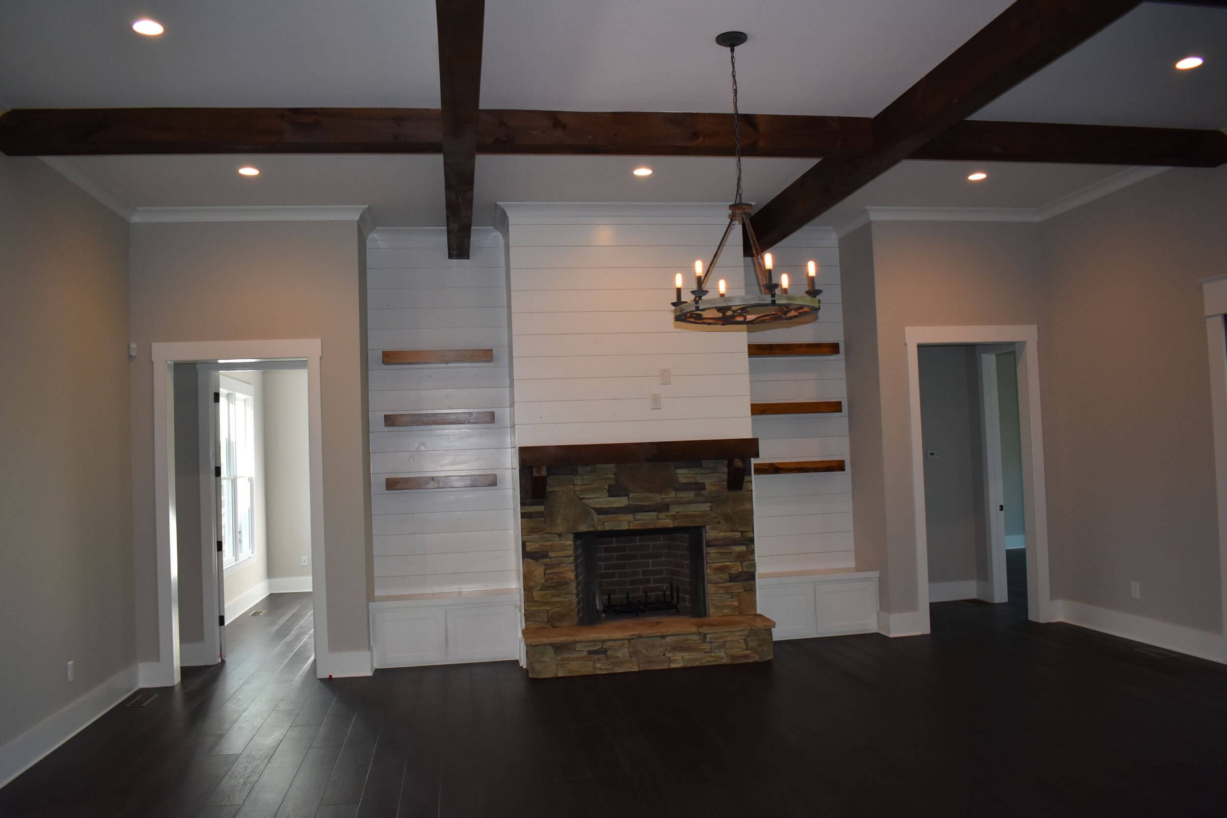 Custom home interior