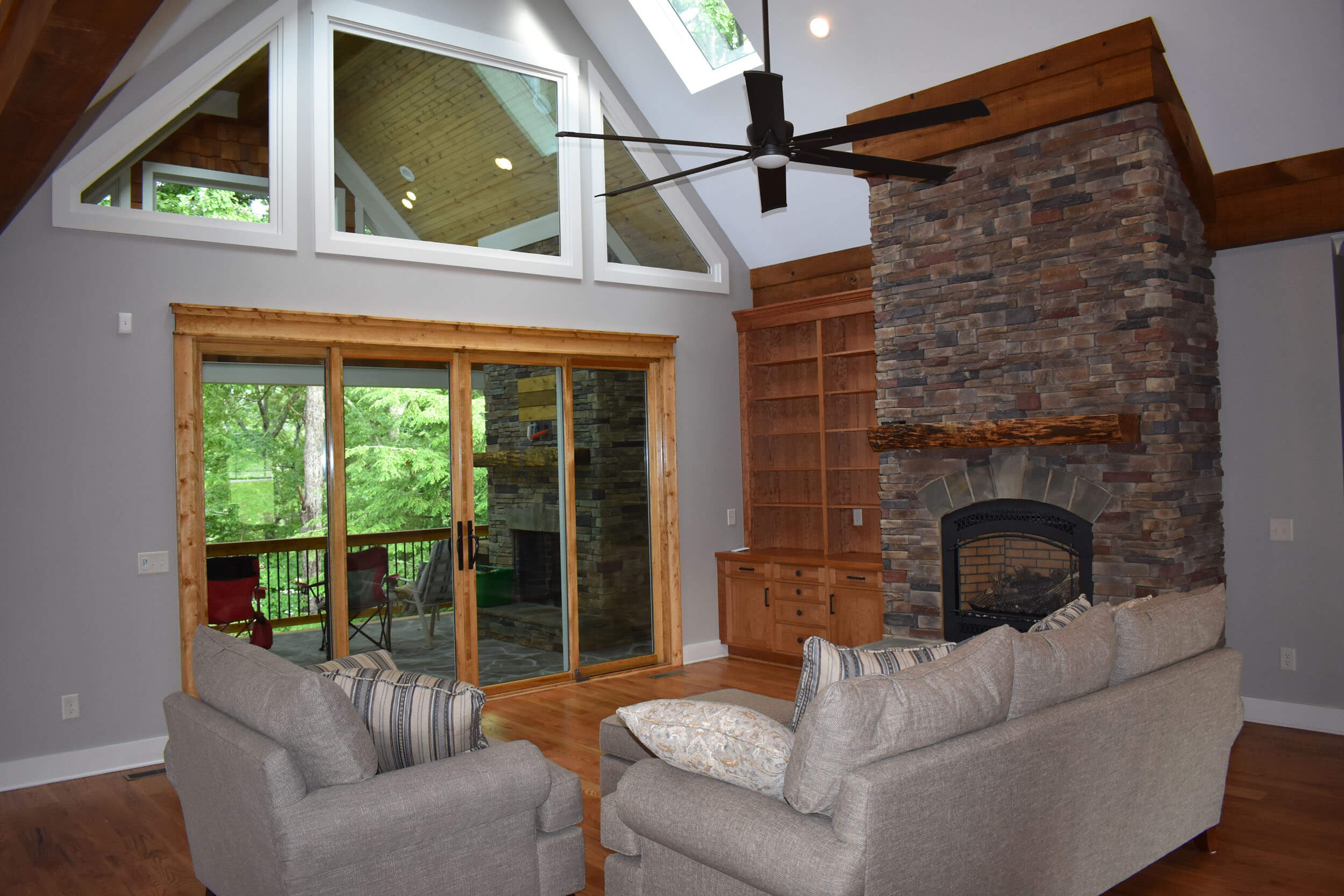 Custom home interior