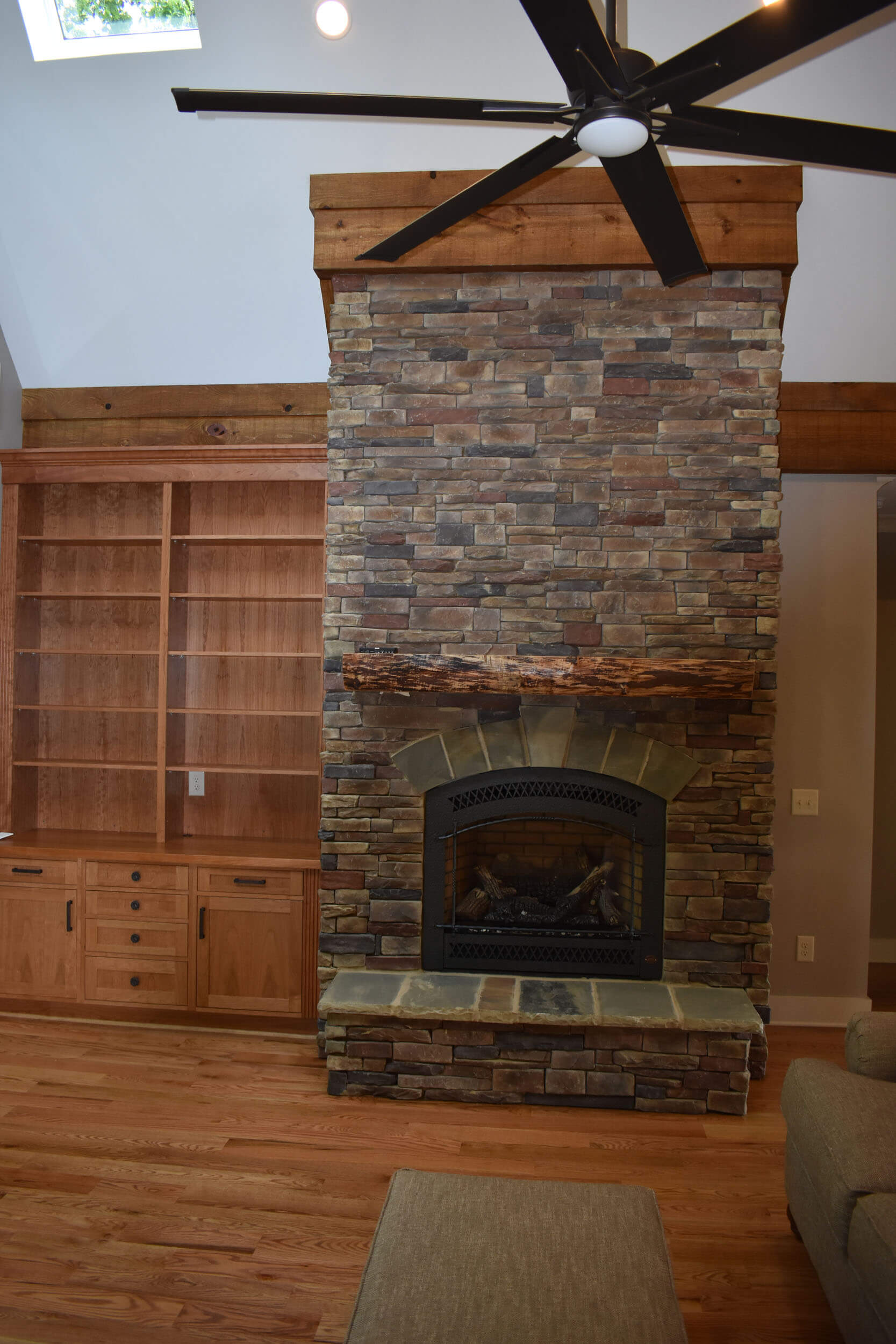 Custom home interior