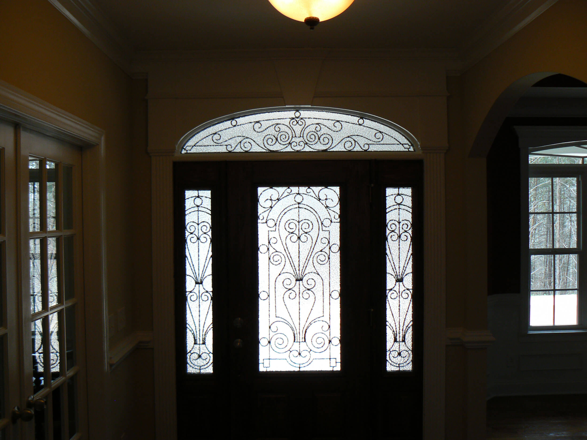 Custom home interior