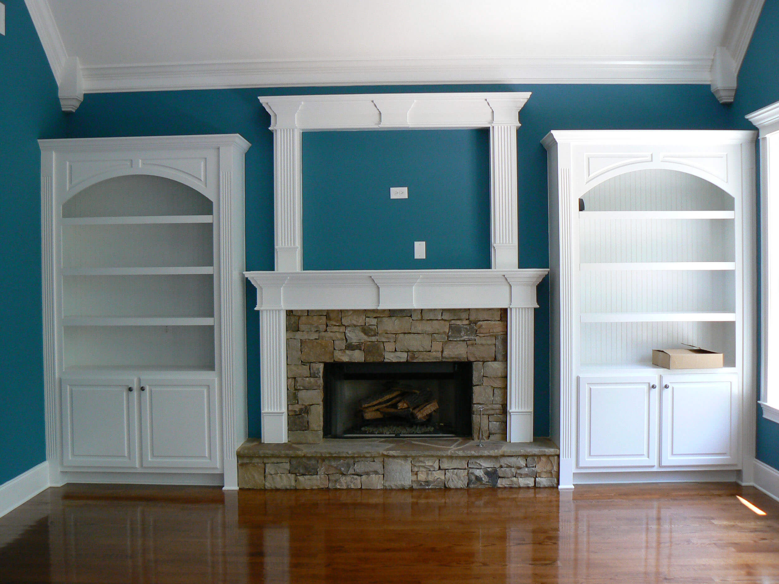 Custom home interior