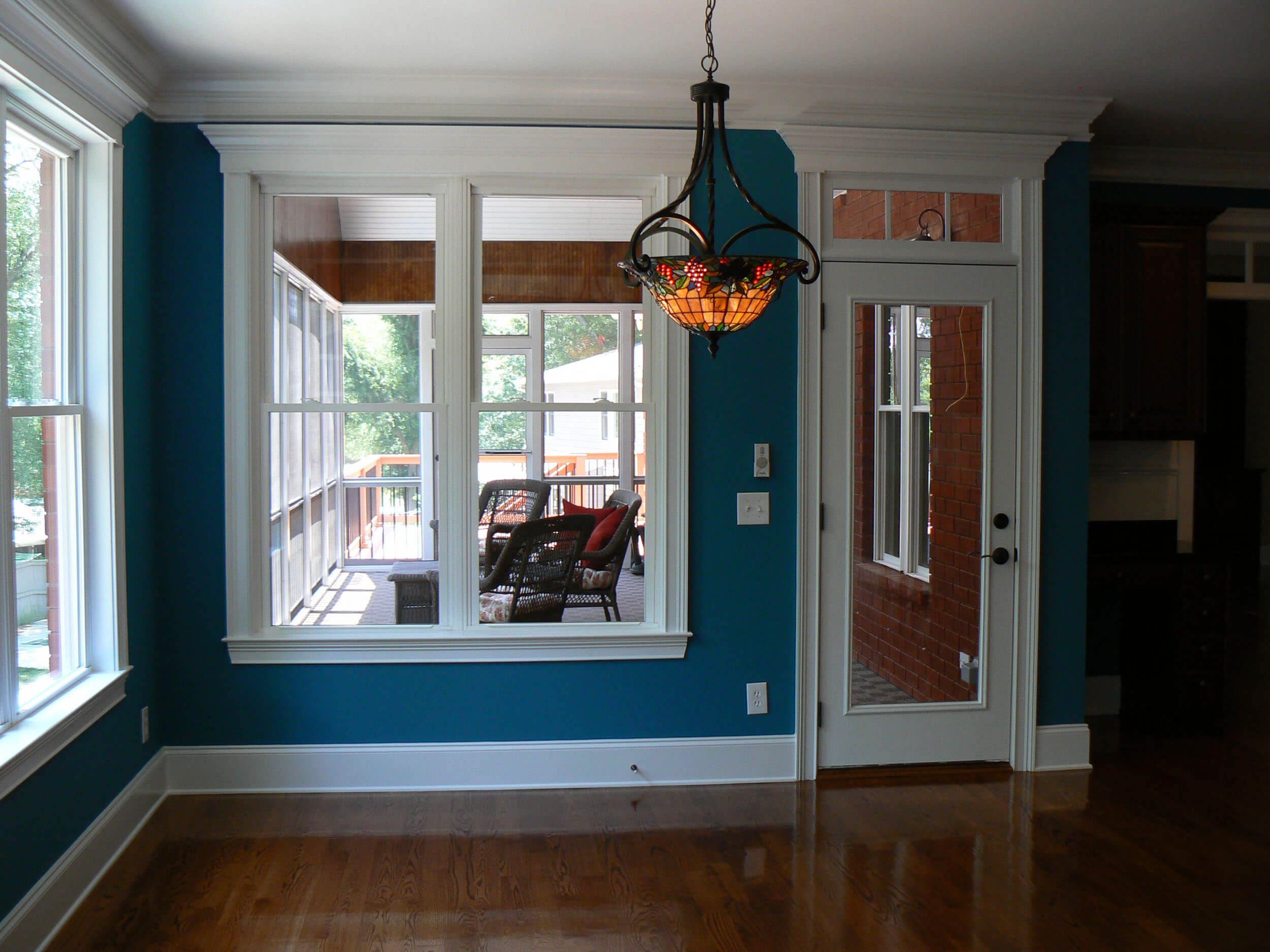 Custom home interior