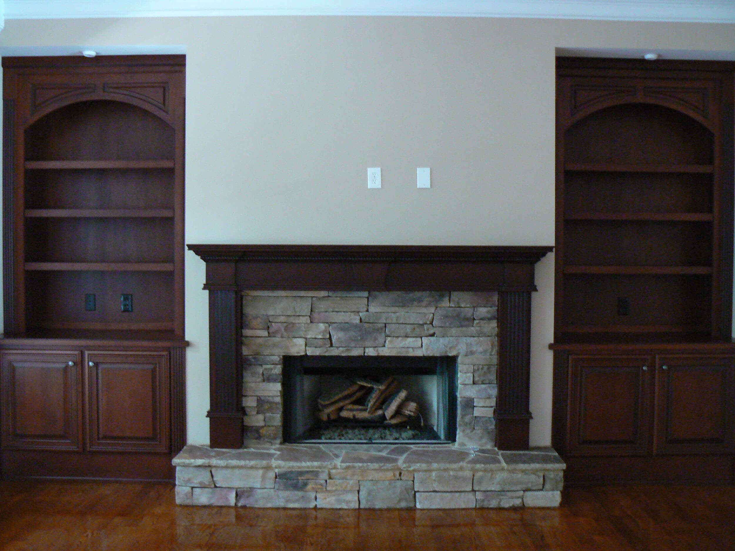 Custom home interior
