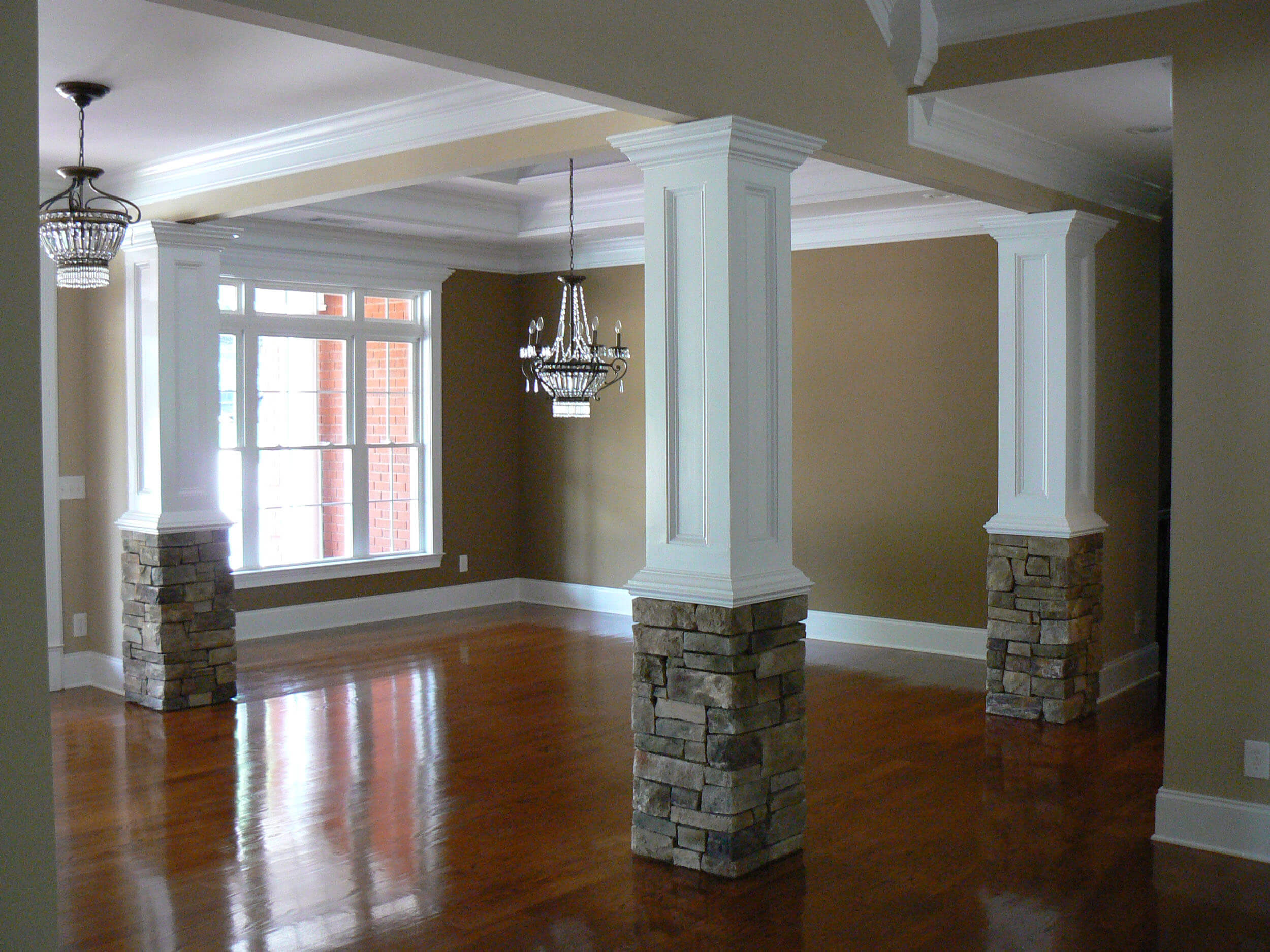 Custom home interior