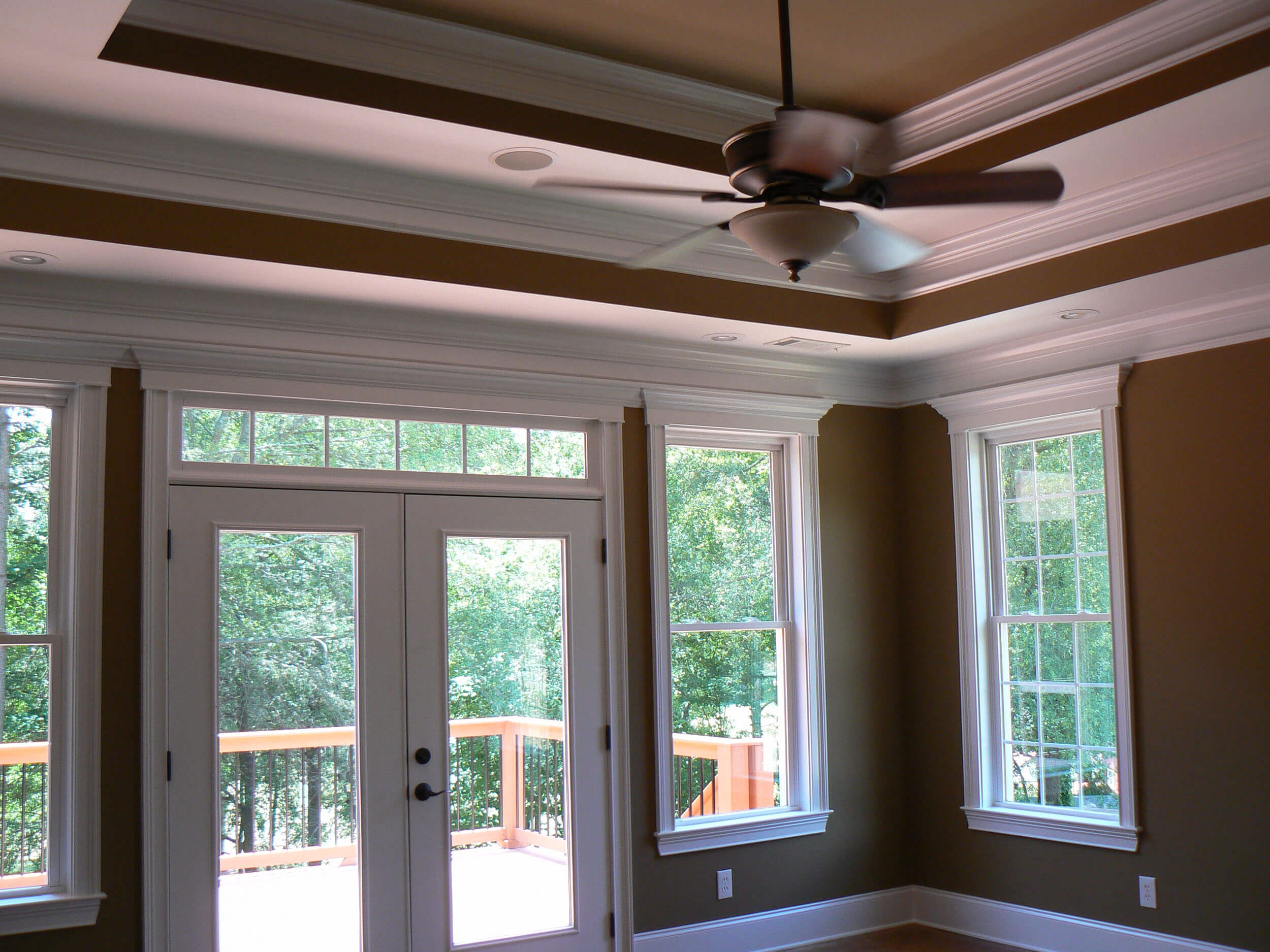 Custom home interior