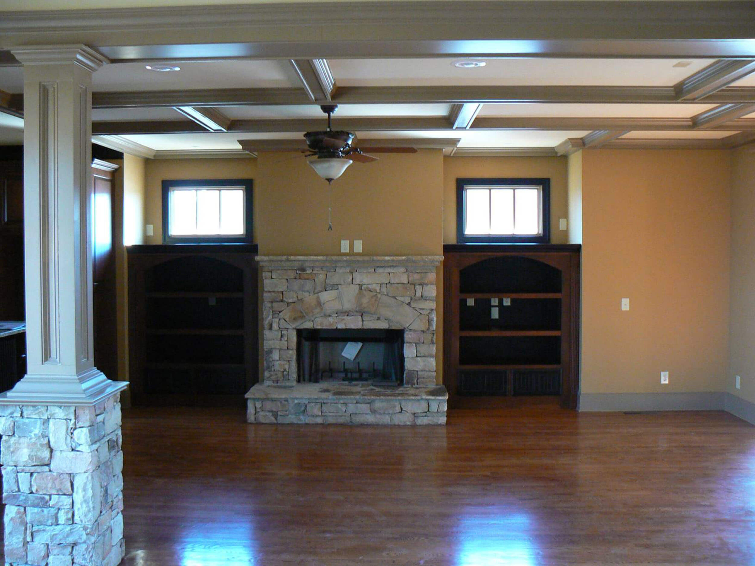 Custom home interior