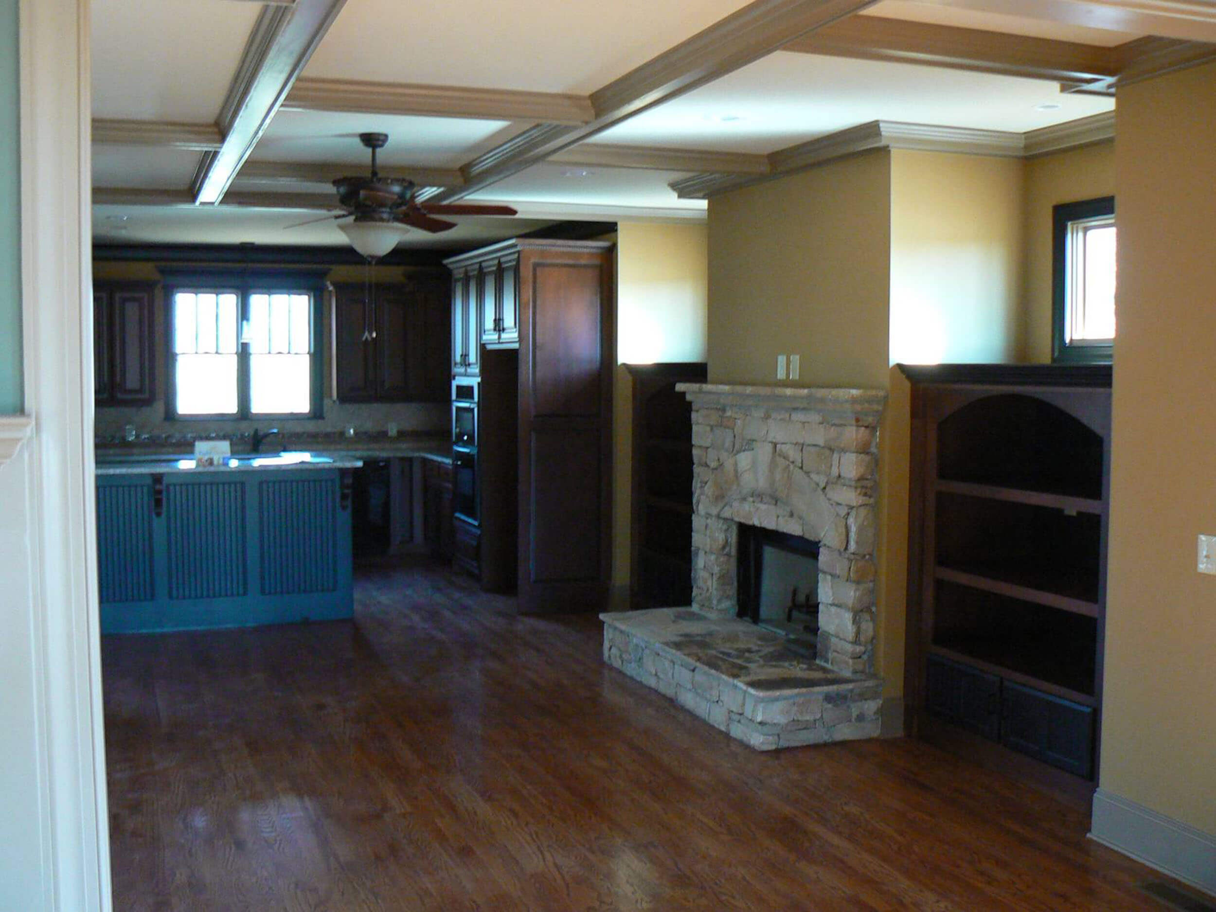 Custom home interior