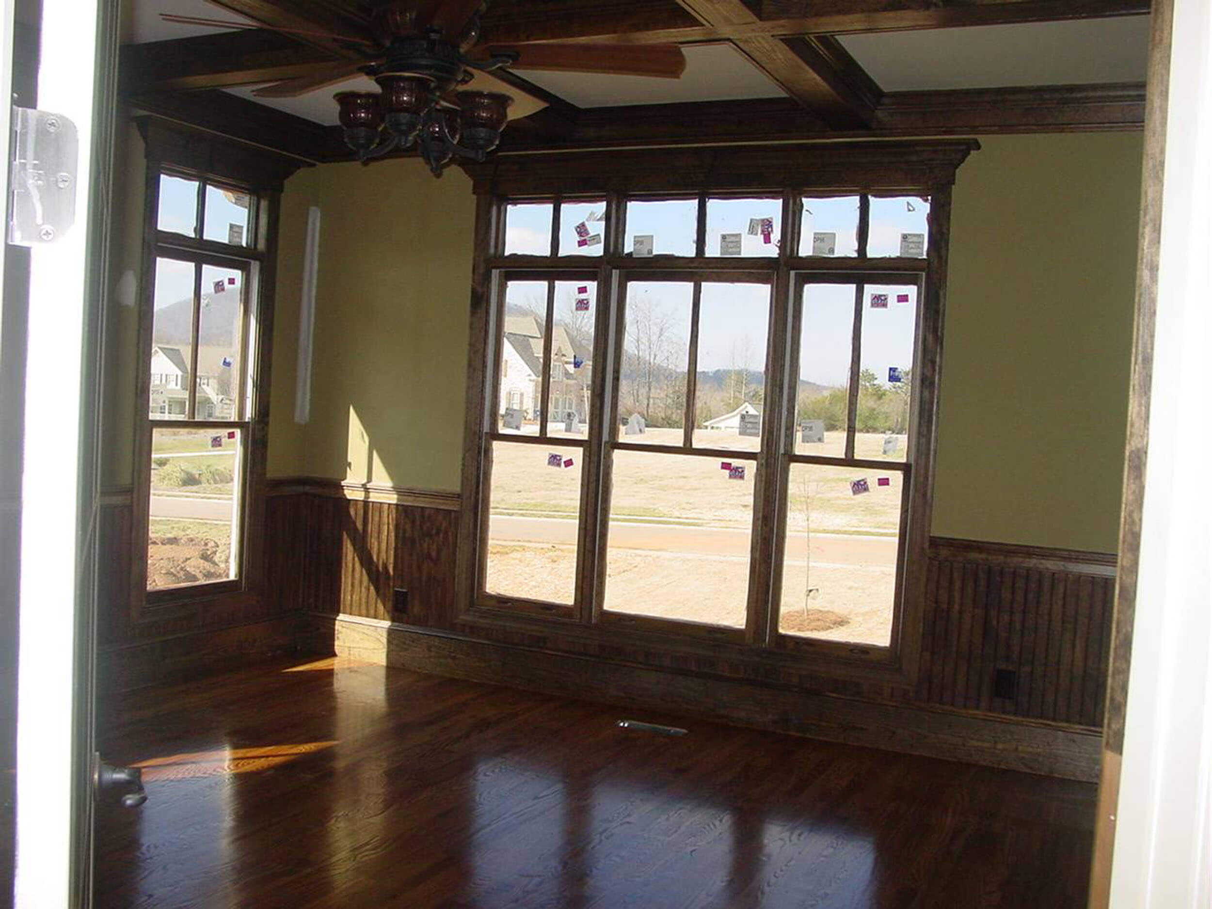 Custom home interior