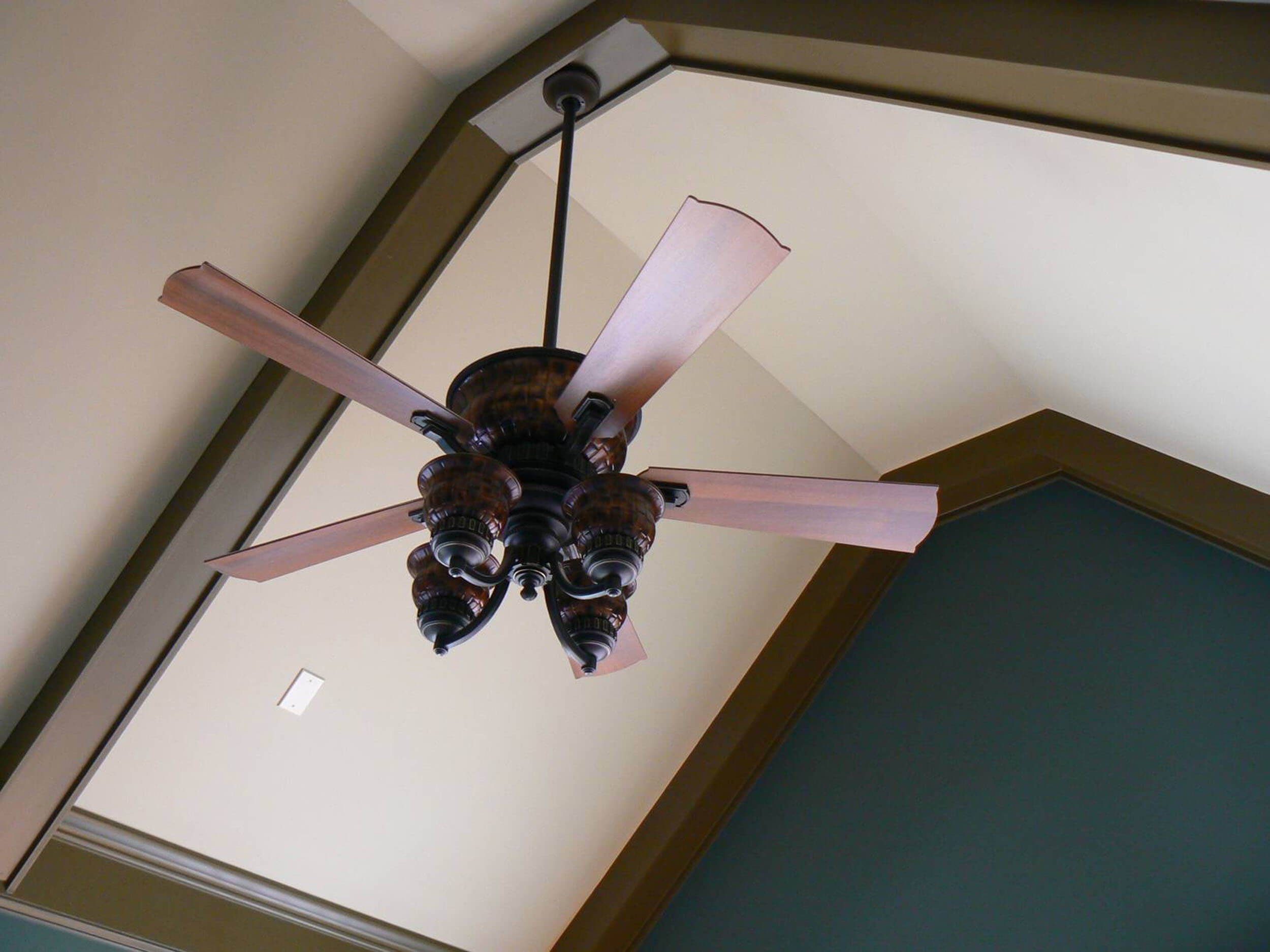 Custom home interior