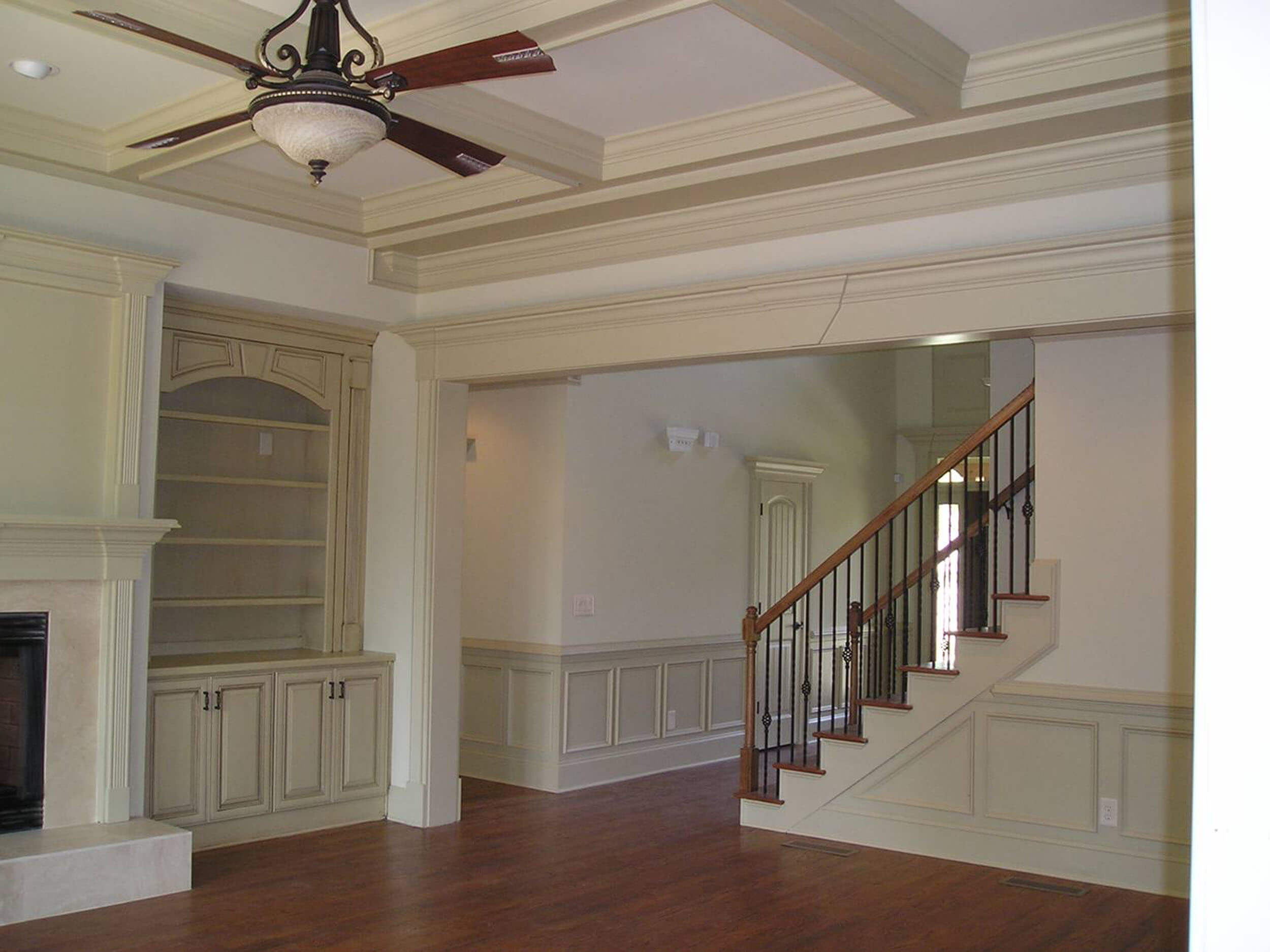Custom home interior