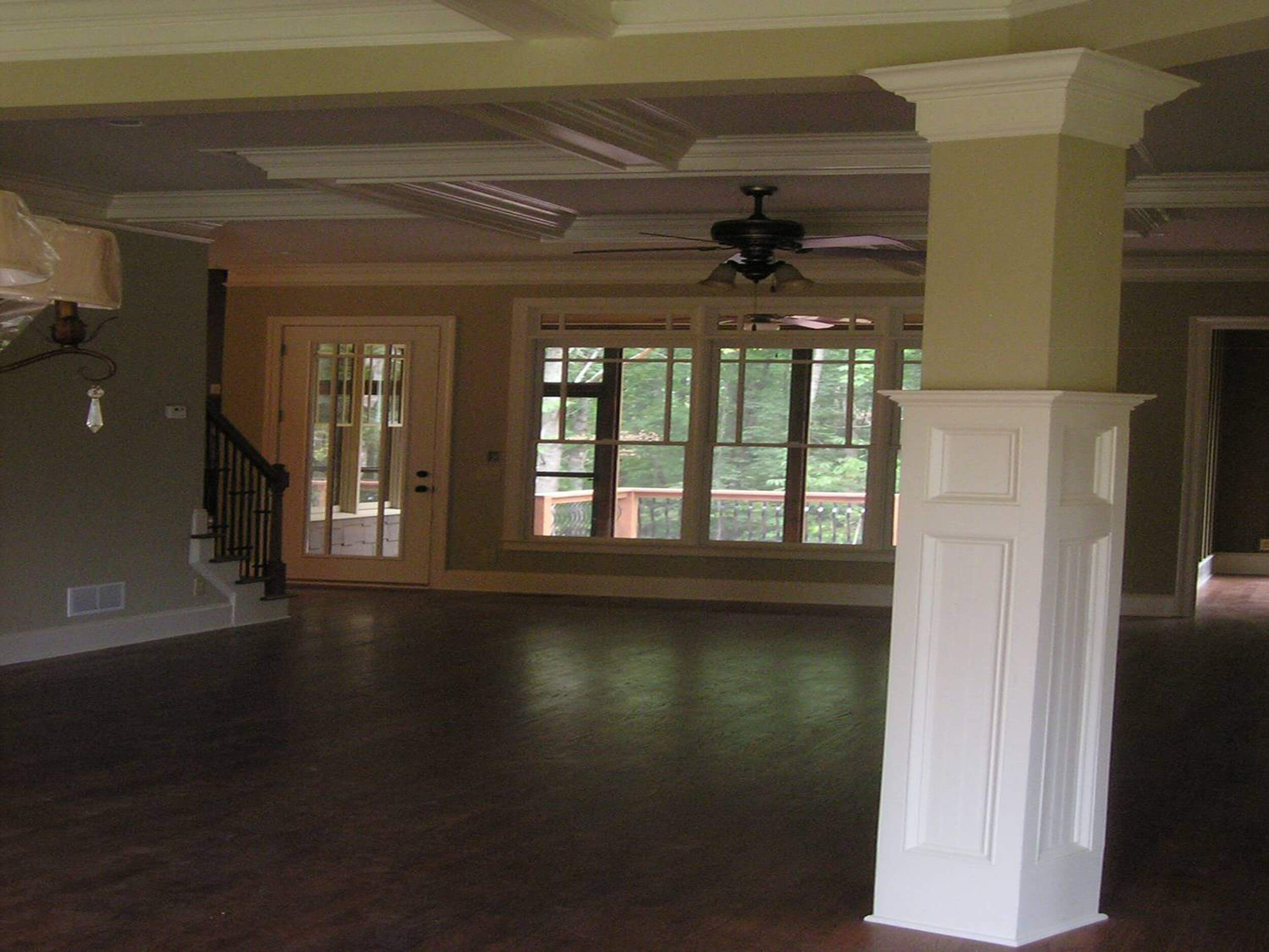 Custom home interior