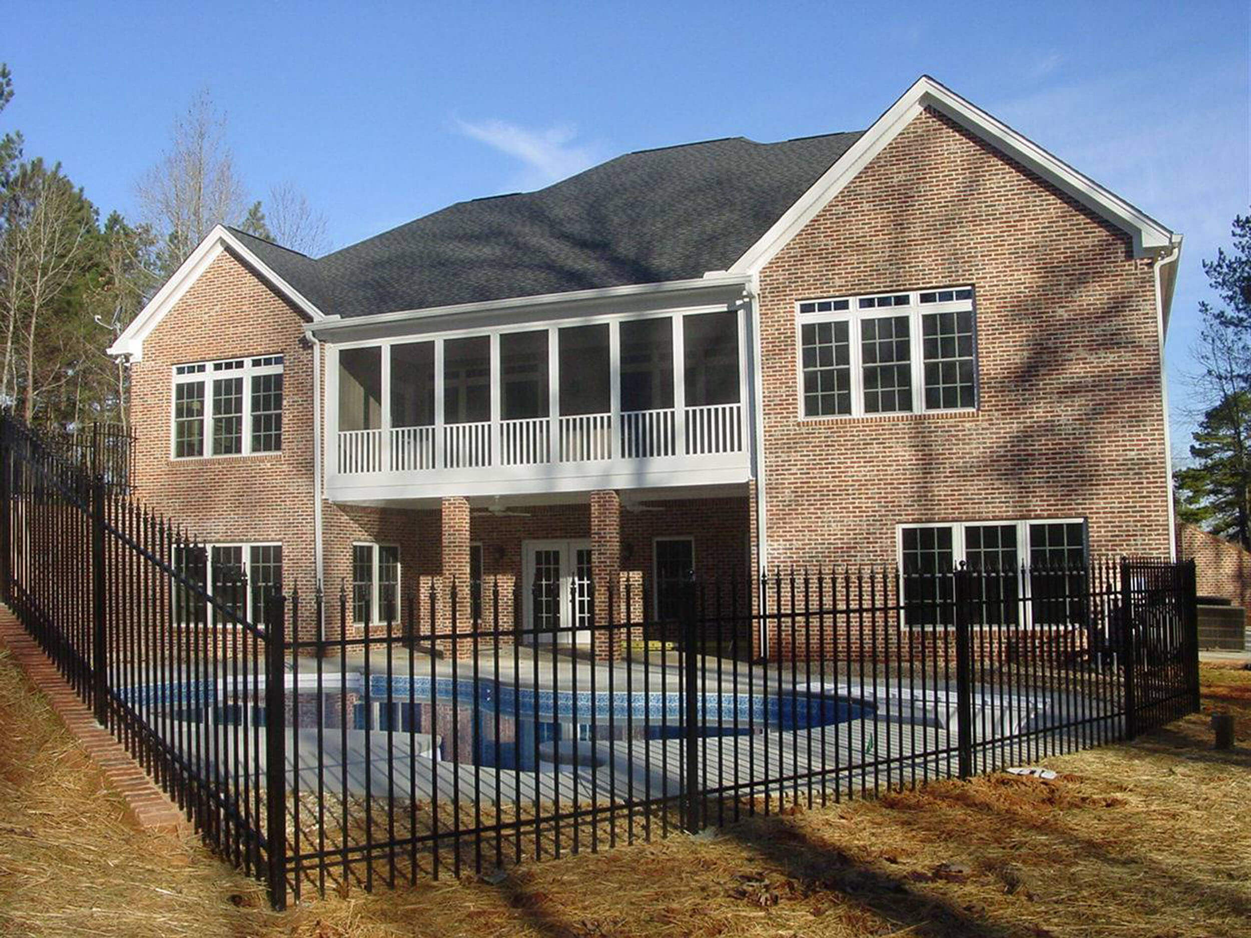Custom home exterior
